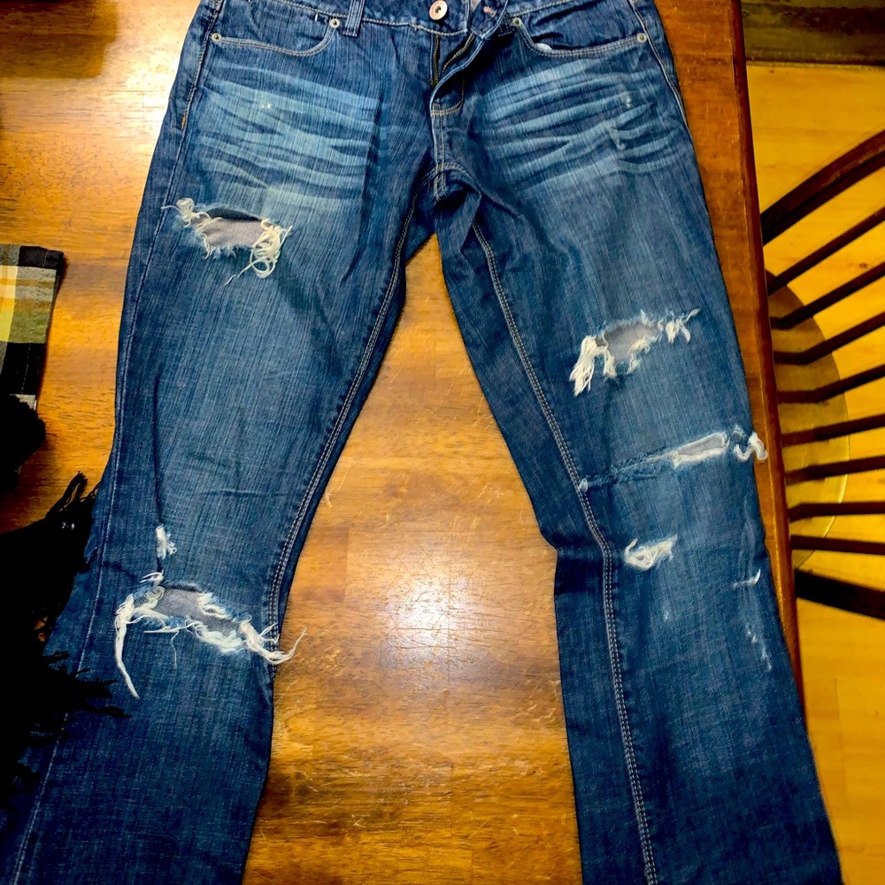 Blue old style American Eagle jeans size 6